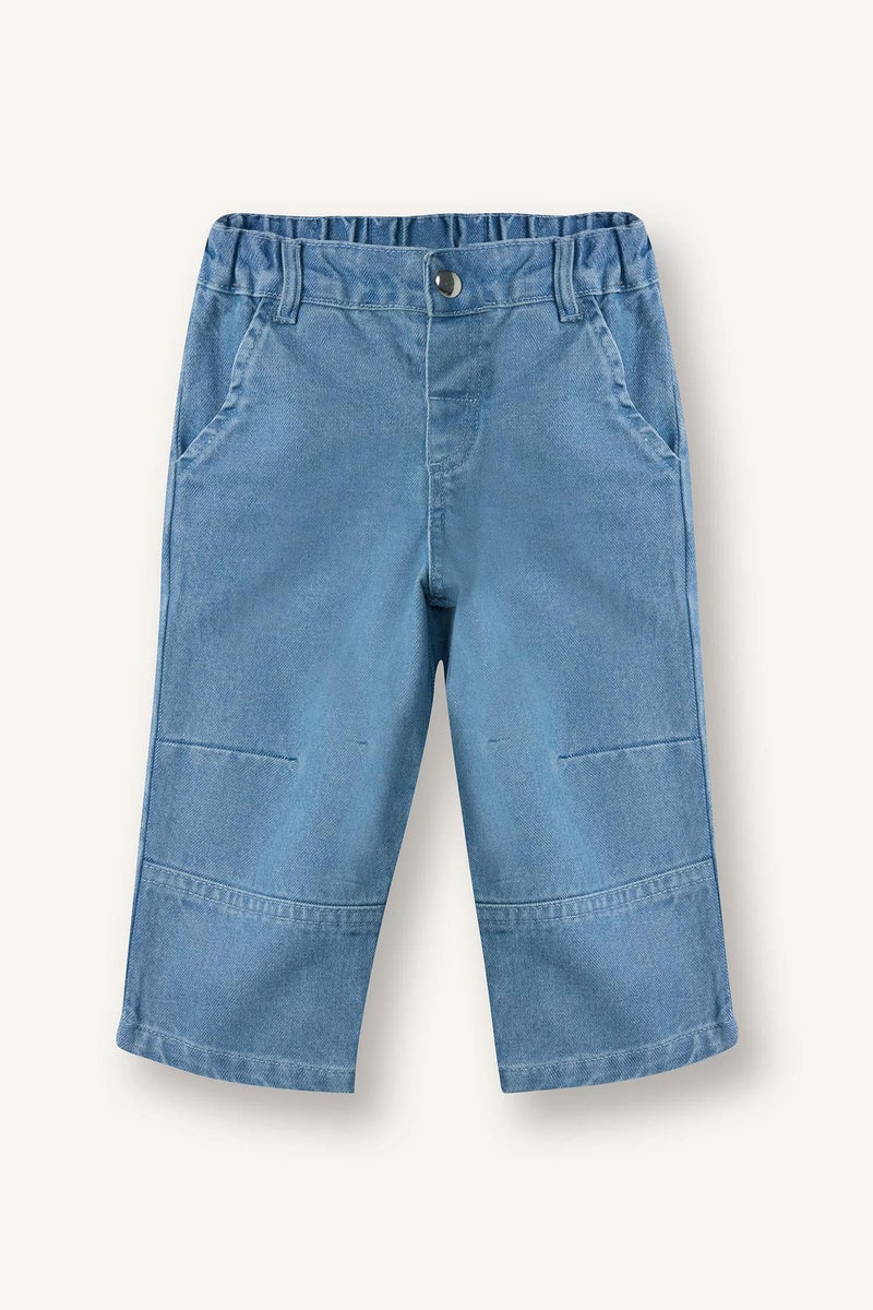 ديفاكتو بنطلون جينز اولادي قصة عادية برجل عادية - Image 3